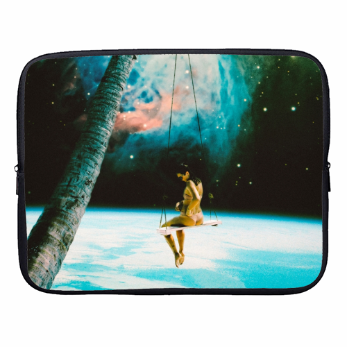 Hanging Out In Space - designer laptop sleeve by taudalpoi