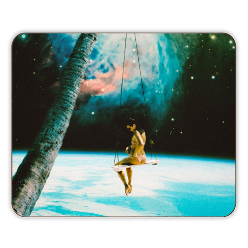 Hanging Out In Space - designer placemat by taudalpoi