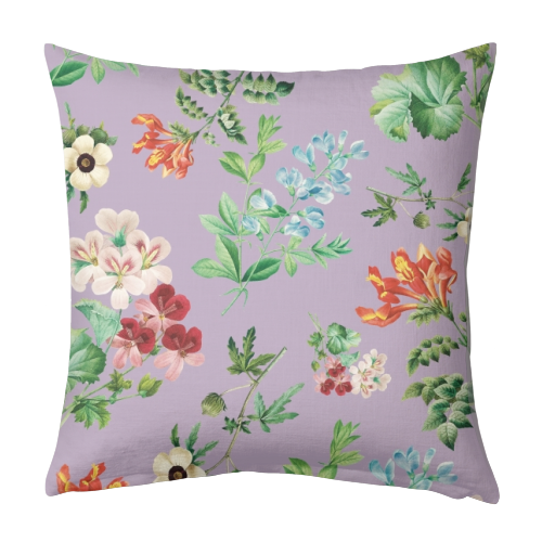 Vintage floral - designed cushion by Cheryl Boland
