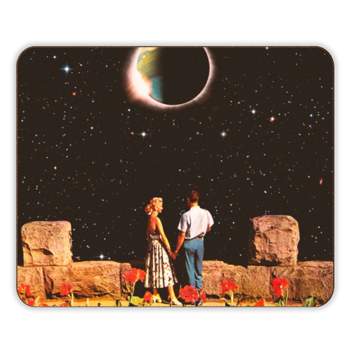 Lovers In Space - designer placemat by taudalpoi
