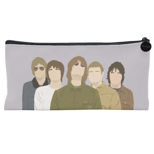 Oasis - flat pencil case by Cheryl Boland