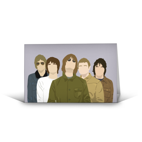 Oasis - funny greeting card by Cheryl Boland