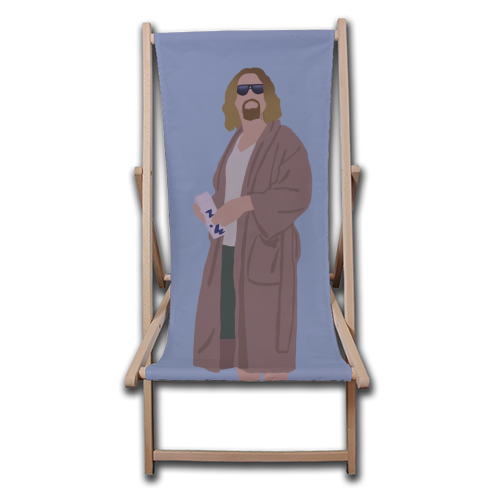 The Dude - canvas deck chair by Cheryl Boland