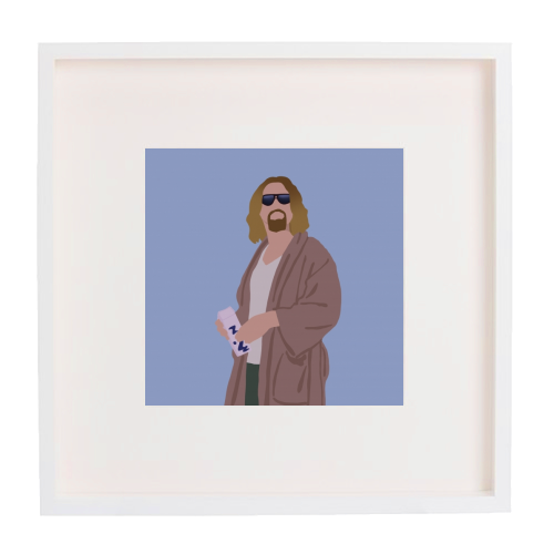 The Dude - framed poster print by Cheryl Boland