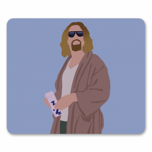 The Dude - funny mouse mat by Cheryl Boland
