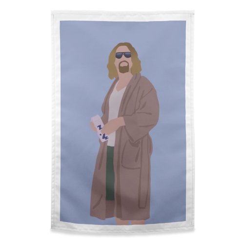 The Dude - funny tea towel by Cheryl Boland