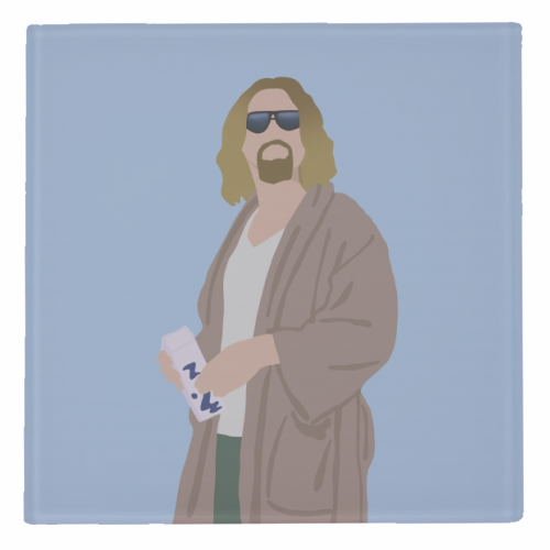 The Dude - personalised beer coaster by Cheryl Boland