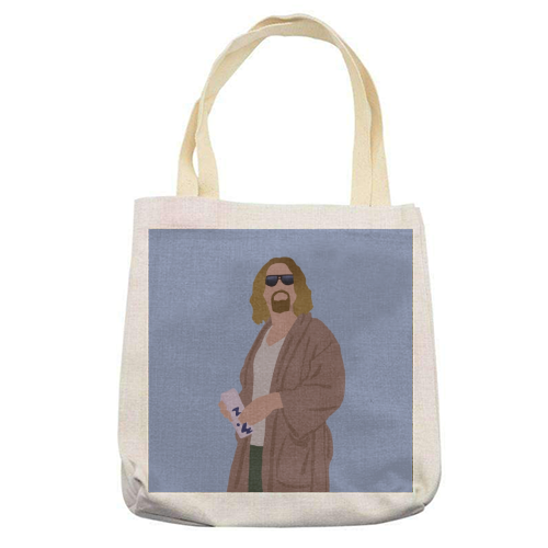 The Dude - printed tote bag by Cheryl Boland