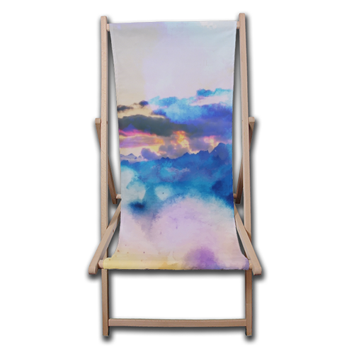 Dreamy Nature - canvas deck chair by Uma Prabhakar Gokhale