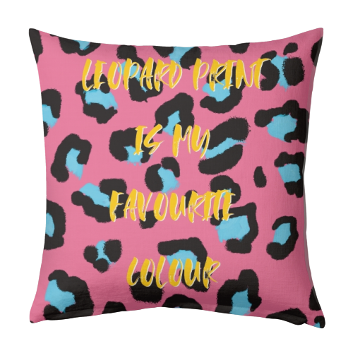 My favourite colour - designed cushion by Cheryl Boland