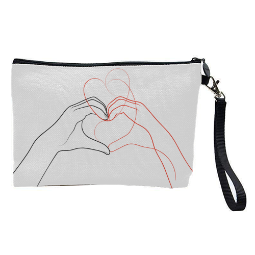 Finding Love In Familiar Places - pretty makeup bag by Adam Regester