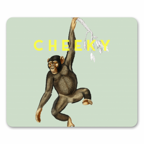 Cheeky Monkey - funny mouse mat by The 13 Prints