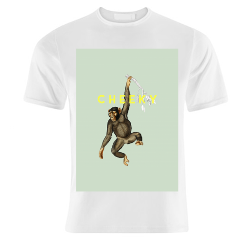 Cheeky Monkey - unique t shirt by The 13 Prints