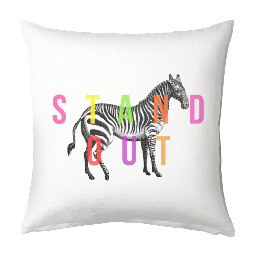 Stand Out - designed cushion by The 13 Prints