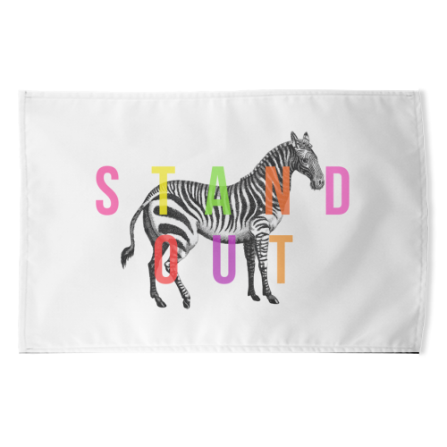 Stand Out - funny tea towel by The 13 Prints