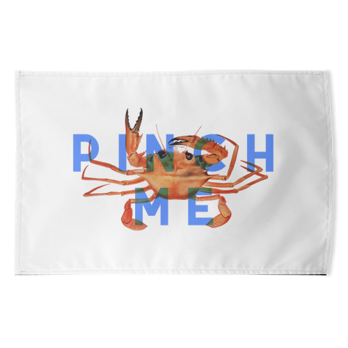 Pinch Me - funny tea towel by The 13 Prints