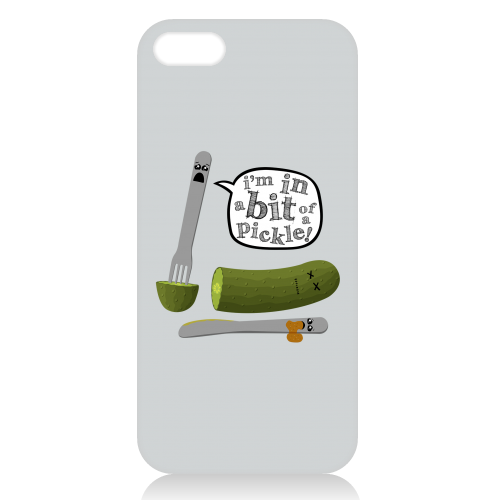 Don't Play with Dead Pickles - unique phone case by petegrev