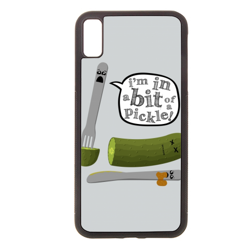 Don't Play with Dead Pickles - stylish phone case by petegrev