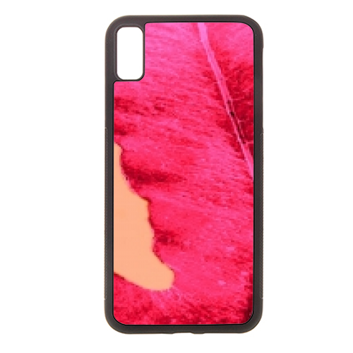 Peach Pink Ferns - Stylish phone case by Alicia Noelle Jones