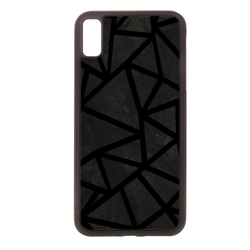 Ab Marb Zoom Black - stylish phone case by Emeline Tate