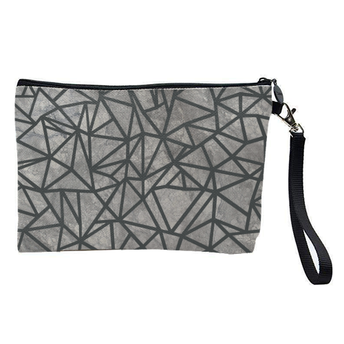 Ab Marb Out Grey - pretty makeup bag by Emeline Tate