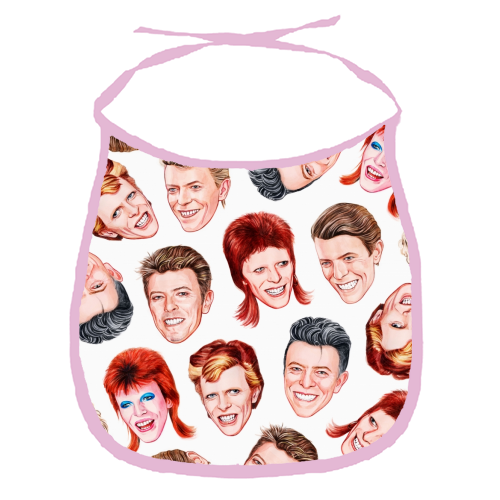 He Was The Nazz - funny baby bib by Helen Green