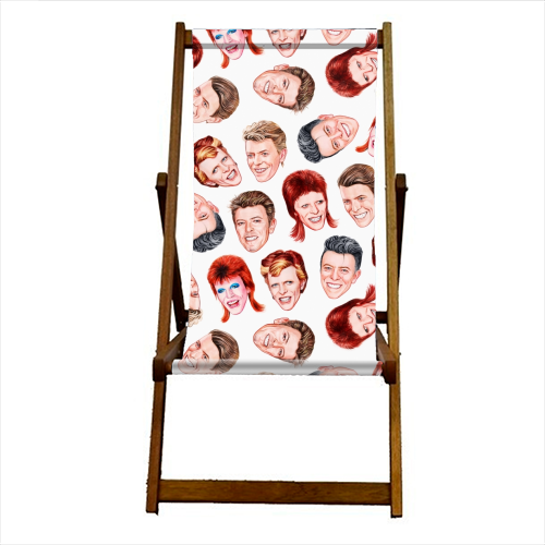 He Was The Nazz - canvas deck chair by Helen Green