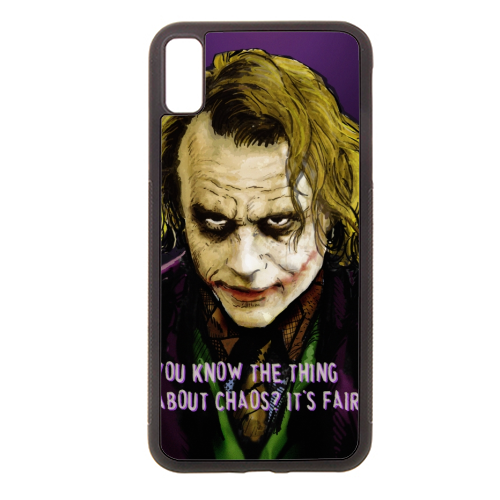 The Joker Says - stylish phone case by Dan Avenell