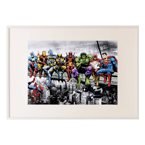 HULK VS DEADPOOL FIGHT MARVEL POSTER PRINT A4 A3 SIZE BUY 2 GET ANY 2 FREE