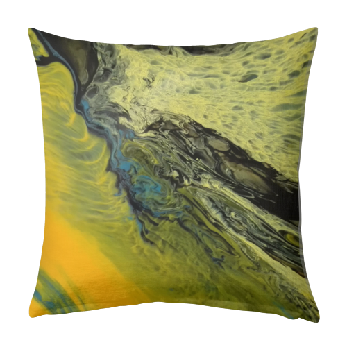 Amazon Basin - designed cushion by Judith Beeby