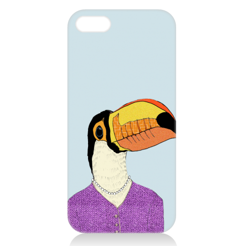 Lady Toucan - unique phone case by Casey Rogers