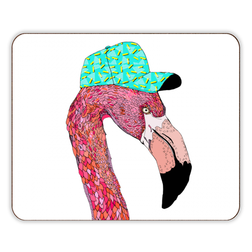 Urban Flamingo - designer placemat by Casey Rogers