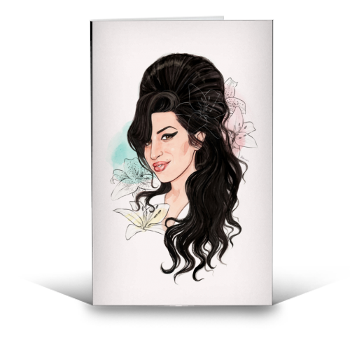 Amy - funny greeting card by Helen Green
