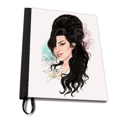 Amy - personalised A4, A5, A6 notebook by Helen Green