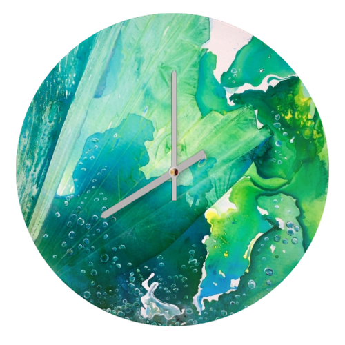 Environmental Importance - quirky wall clock by Alicia Noelle Jones