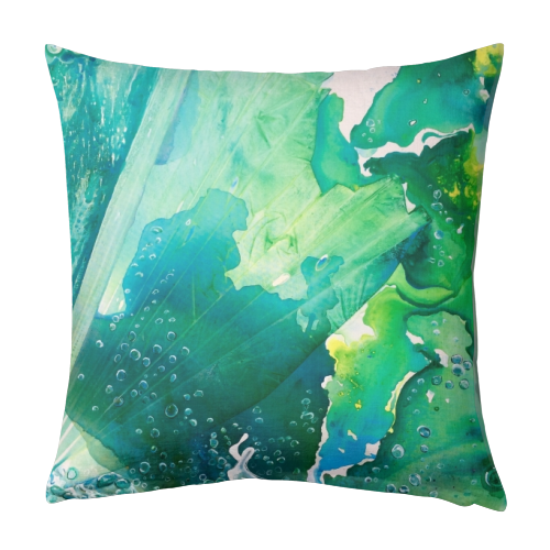 Environmental Importance - designed cushion by Alicia Noelle Jones