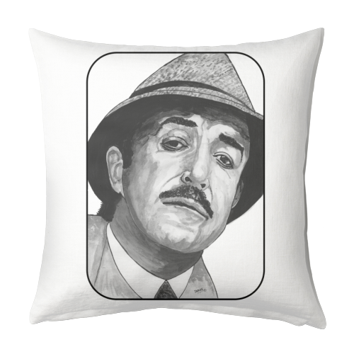 PETER SELLERS - Clouseau - designed cushion by Ivan Picknell