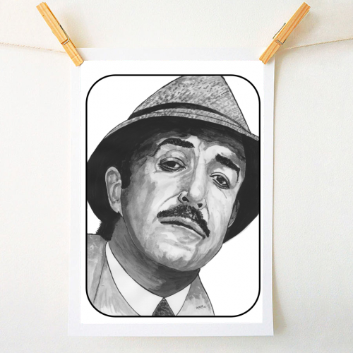 PETER SELLERS - Clouseau - A1 - A4 art print by Ivan Picknell