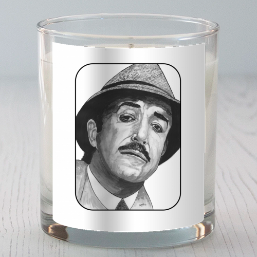 PETER SELLERS - Clouseau - scented candle by Ivan Picknell