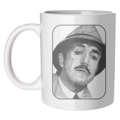 PETER SELLERS - Clouseau - unique mug by Ivan Picknell