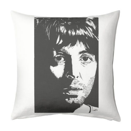 PAUL McCartney - designed cushion by Ivan Picknell