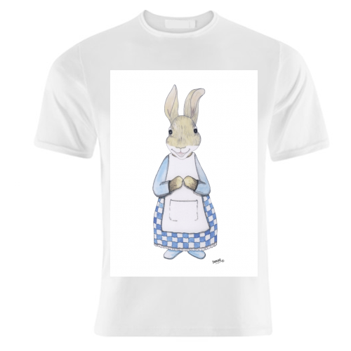 Nanna Bunny - unique t shirt by Ivan Picknell