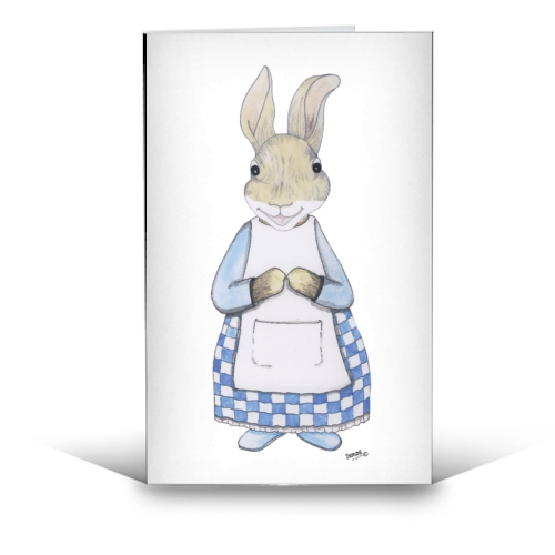 Nanna Bunny - funny greeting card by Ivan Picknell