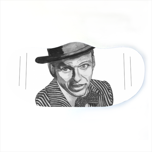 Frank Sinatra - face cover mask by Ivan Picknell
