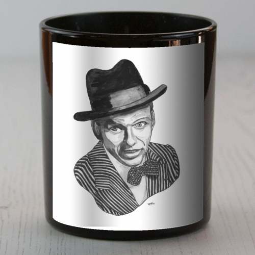 Frank Sinatra - scented candle by Ivan Picknell