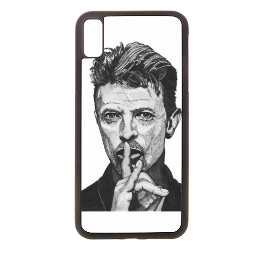 David BOWIE - HERO - stylish phone case by Ivan Picknell