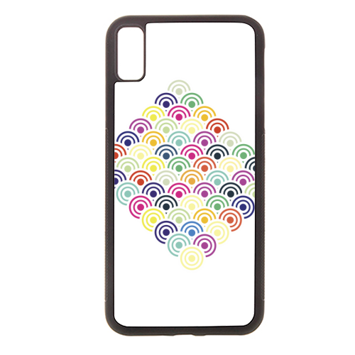 Colorful Circles IV - Stylish phone case by Amir Faysal