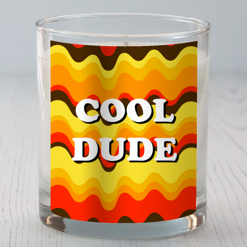 Cool Dude - scented candle by Adam Regester