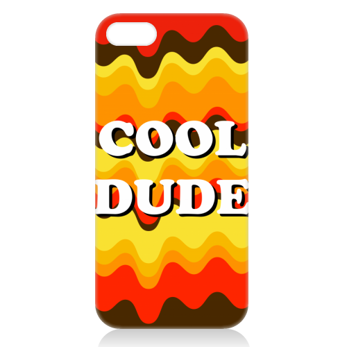 Cool Dude - unique phone case by Adam Regester