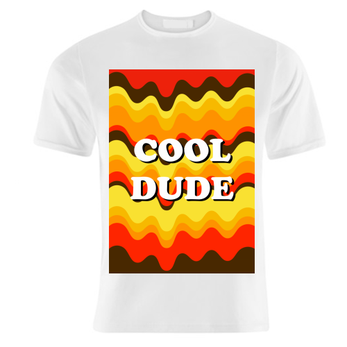 Cool Dude - unique t shirt by Adam Regester